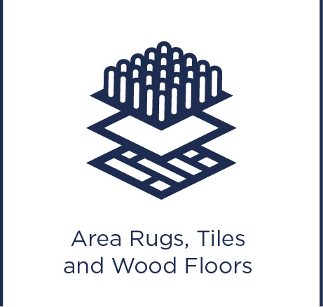 Suitable for area rugs, tiles and wooden floors